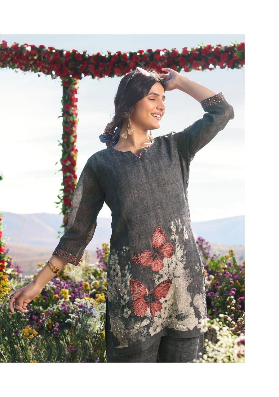 Anju fabrics royal peacock coord set Kurtis for sale in Mumbai